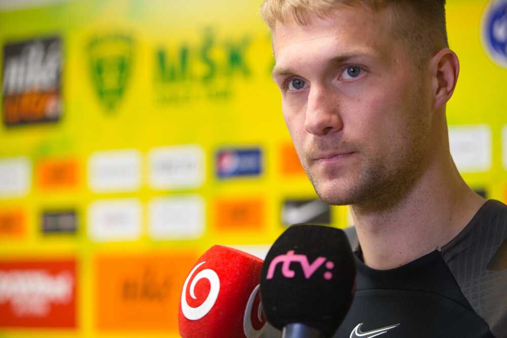 Kapitán futbalového klubu MŠK Žilina Ján Minárik.