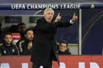 Carlo Ancelotti na lavičke Realu.