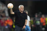 Jose Mourinho počas finálového súboja.