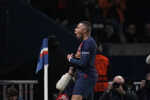 Kylian Mbappe a jeho gólová radosť.
