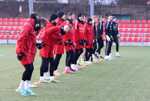 Tréning hráčov klubu MFK Dukla Banská Bystrica počas štartu zimnej prípravy pred jarnou časťou.