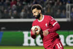 Mohamed Salah v drese FC Liverpool.
