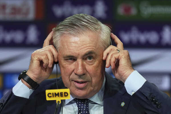 Nový tréner brazílskej futbalovej reprezentácie Carlo Ancelotti.