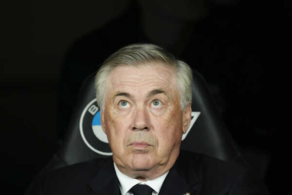 Tréner Realu Madrid Carlo Ancelotti.