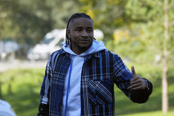 Christopher Nkunku na zraze francúzskej reprezentácie.