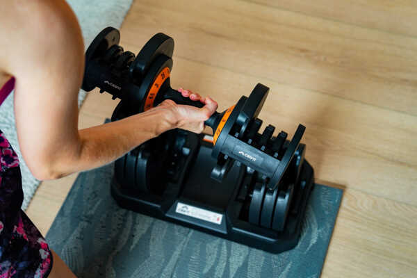 25-kilogramová činka vás môže časom limitovať.