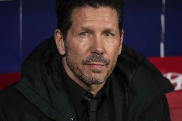 Tréner Atlética Madrid Diego Simeone. Tréner Atlética Madrid Diego Simeone.