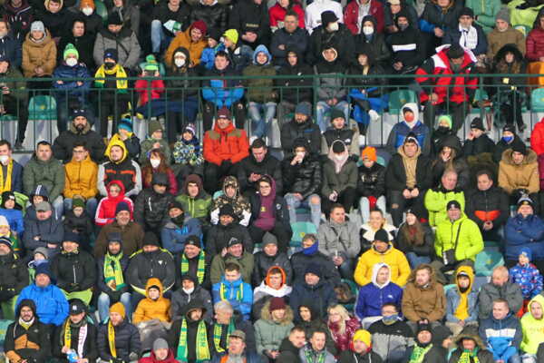 Fanúšikovia v Žiline počas zápasu UEFA Youth League.