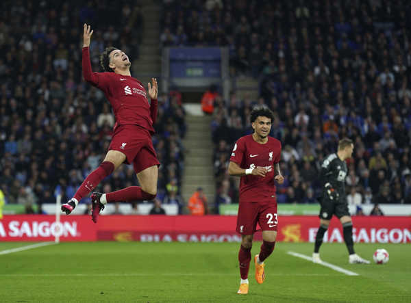 FC Liverpool, gólová radosť. FC Liverpool, gólová radosť.