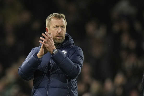 Tréner Chelsea Londýn Graham Potter. Tréner Chelsea Londýn Graham Potter.