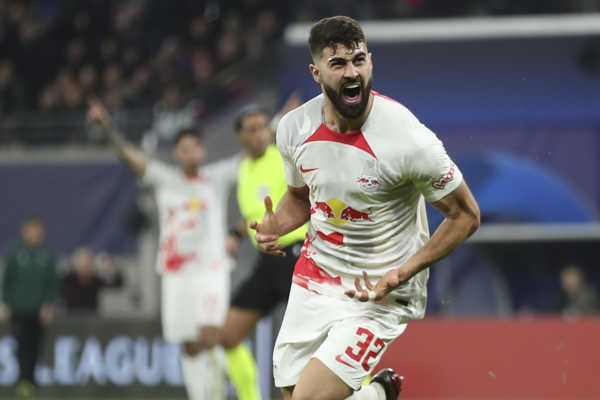 Joško Gvardiol v drese RB Lipsko.