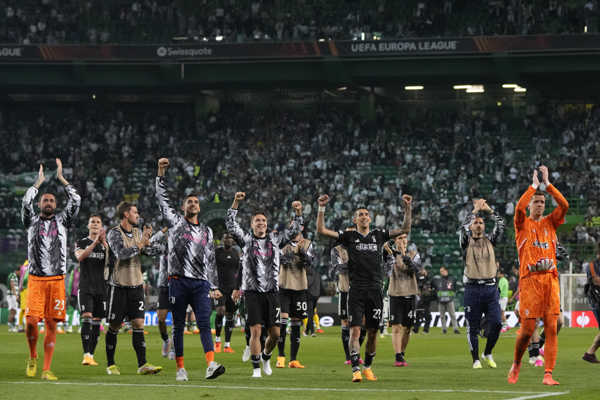 Futbalisti Juventusu Turín.