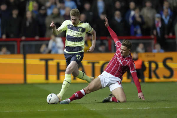 Kevin De Bruyne, Manchester City. Kevin De Bruyne, Manchester City.