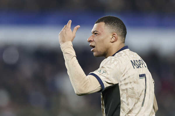 Francúzsky útočník Kylian Mbappe. Francúzsky útočník Kylian Mbappe.