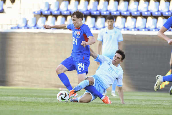 Leo Sauer v drese slovenského tímu.