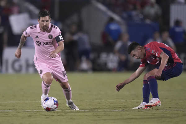 Messi v drese Inter Miami.