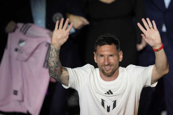 Lionel Messi z Interu Miami. Lionel Messi z Interu Miami.