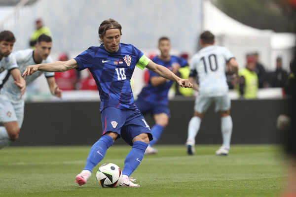 Chorvát Luka Modrič.