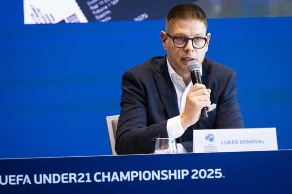 Marketingový šéf turnaja Lukáš Donoval.