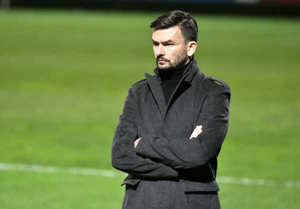 Tréner FC Spartak Trnava Michal Gašparík.