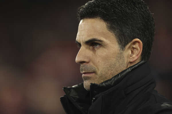 Tréner Arsenalu Londýn Mikel Arteta.