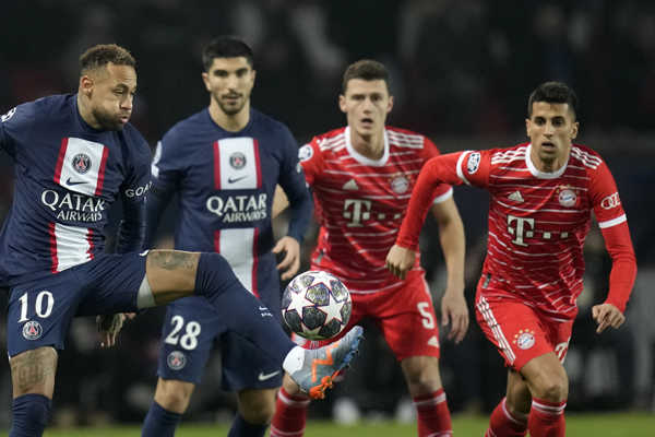 Brazílsky útočník Neymar (PSG). Brazílsky útočník Neymar (PSG).