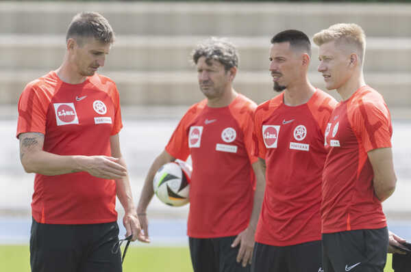Pavol Farkaš, Giovanni Paolo de Matteis, Marek Hamšík a David Brünn.