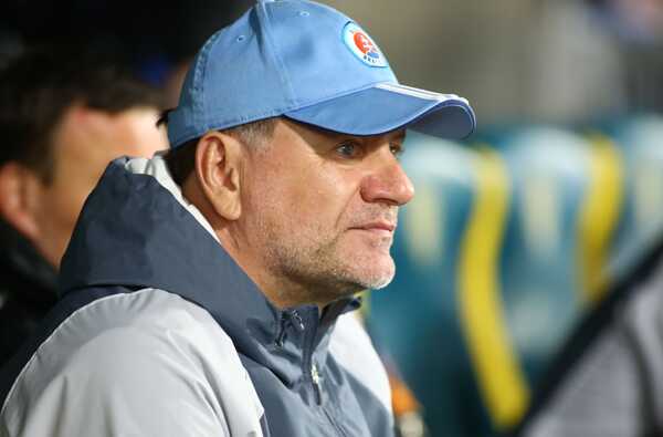 Tréner ŠK Slovan Bratislava Vladimír Weiss.