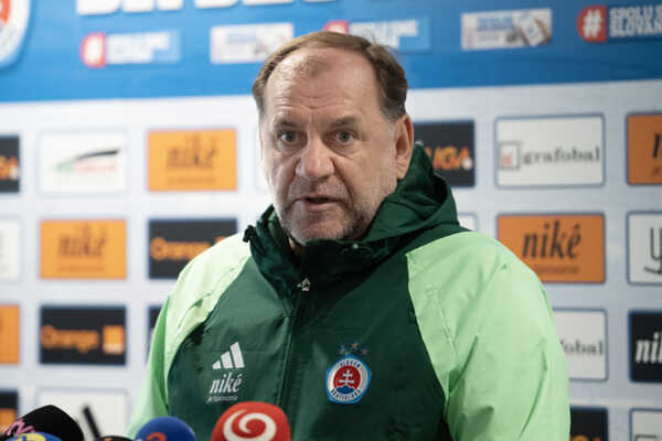 Tréner ŠK Slovan Bratislava Vladimír Weiss st.