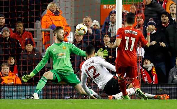 David de Gea v drese Manchesteru United. David de Gea v drese Manchesteru United.